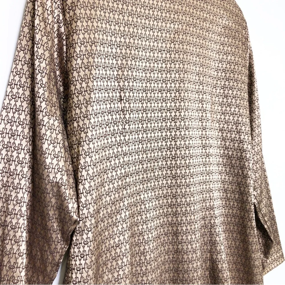 Ashley Stewart Gold Pantsuit - Picture 6 of 14